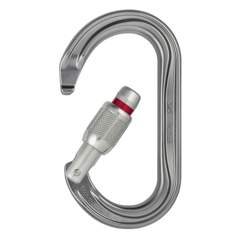 Mousqueton OK à vis de Petzl
